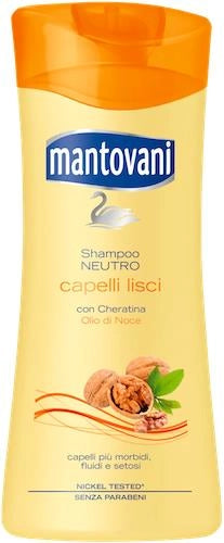 MANTOVANI SHAMPOO 400 ML CAPELLI LISCI