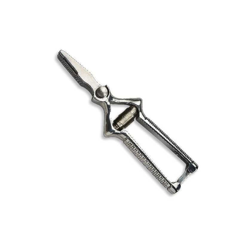 Masticatore Lama Curva Inox