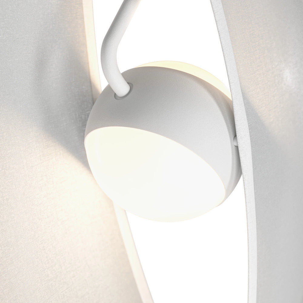Lampada a sospensione Maytoni Reflex bianca LED 14W
