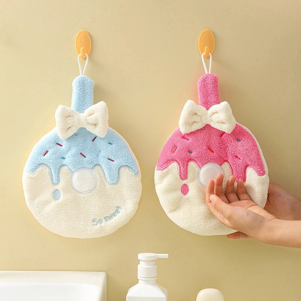 Trade Shop - Asciugamano Assorbente Salvietta Asciugatura Rapida Stile Dolci Per Cucina Bagno 10775 -