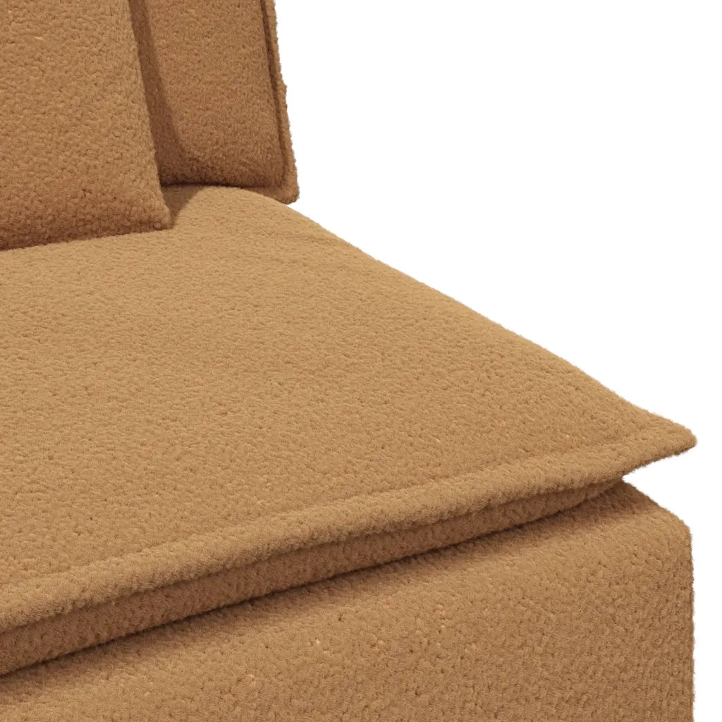 vidaXL Divano Modulare con Cuscini Beige