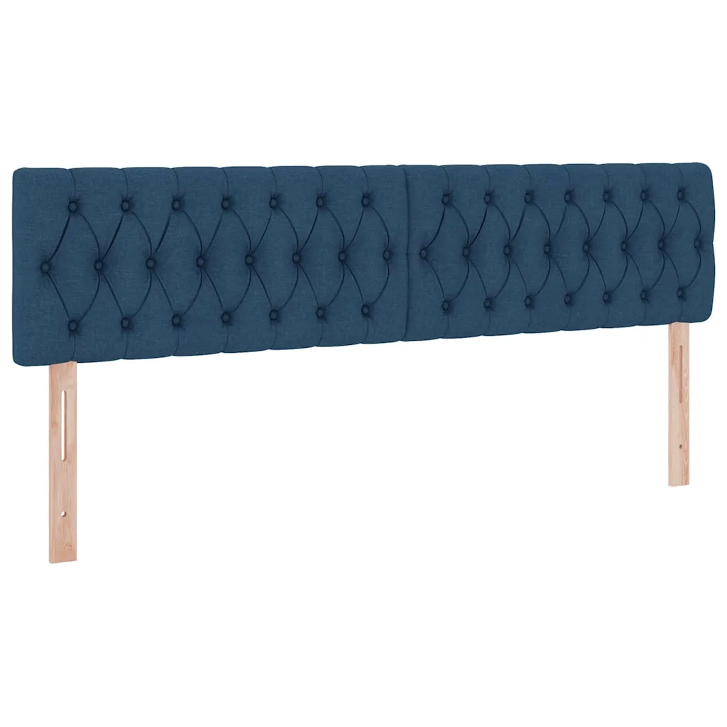 Letto con Contenitore Blu 180 x 200 cm Pelle Sintetica 3370942