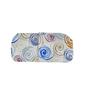 Trapuntino Double Face Singolo 100gr con Stampa in Microfibra Spirals