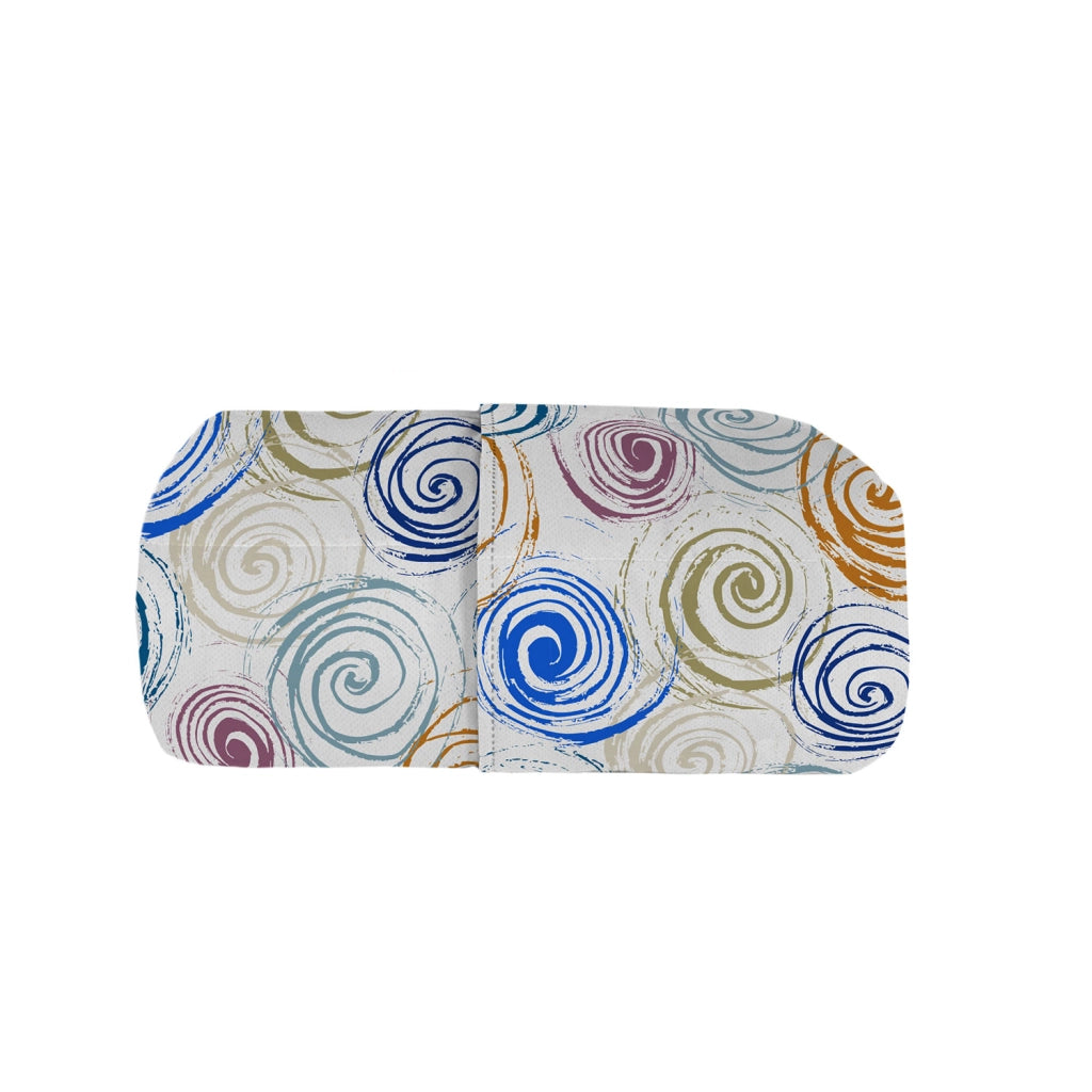 Trapuntino Double Face Singolo 100gr con Stampa in Microfibra Spirals