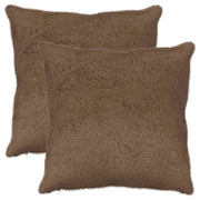 Federa 2 pz HEERLEN Marrone Chiaro 65 x 65 cm 913139