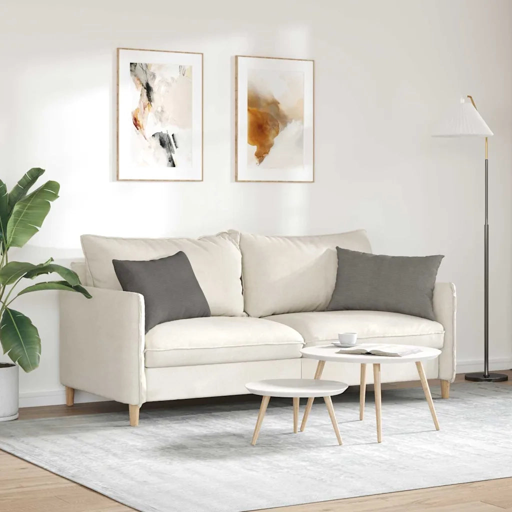 Cuscini da Divano 2 pz | Cuscini per sedie Grigio chiaro 60 x 40 cm