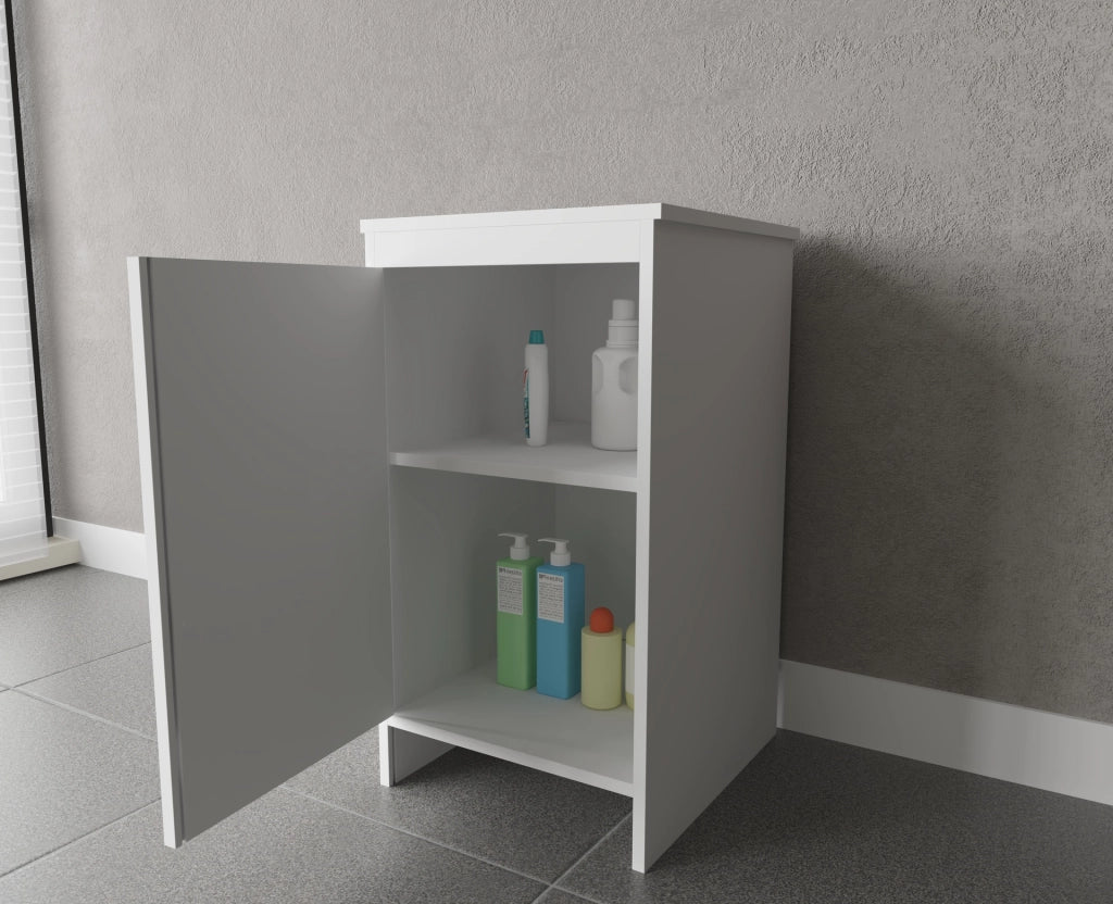 Base for Laundry Composition in PVC, Complete Kit 45x50 cm, Garden Model, Perfect for Functional Spaces