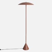 Lampada da terra per interni in metallo, ø50cm, marrone
