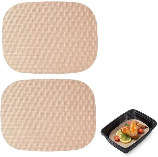 Foglio di silicone per piatti - Permanente - Resiste a 250 °C - Antiscivolo - Resiste al lavaggio in lavastoviglie - Ideale per Thermomix TM7