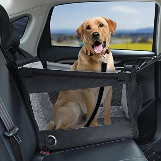 Sedile Auto per Cane - Posto per Cane - Nera
