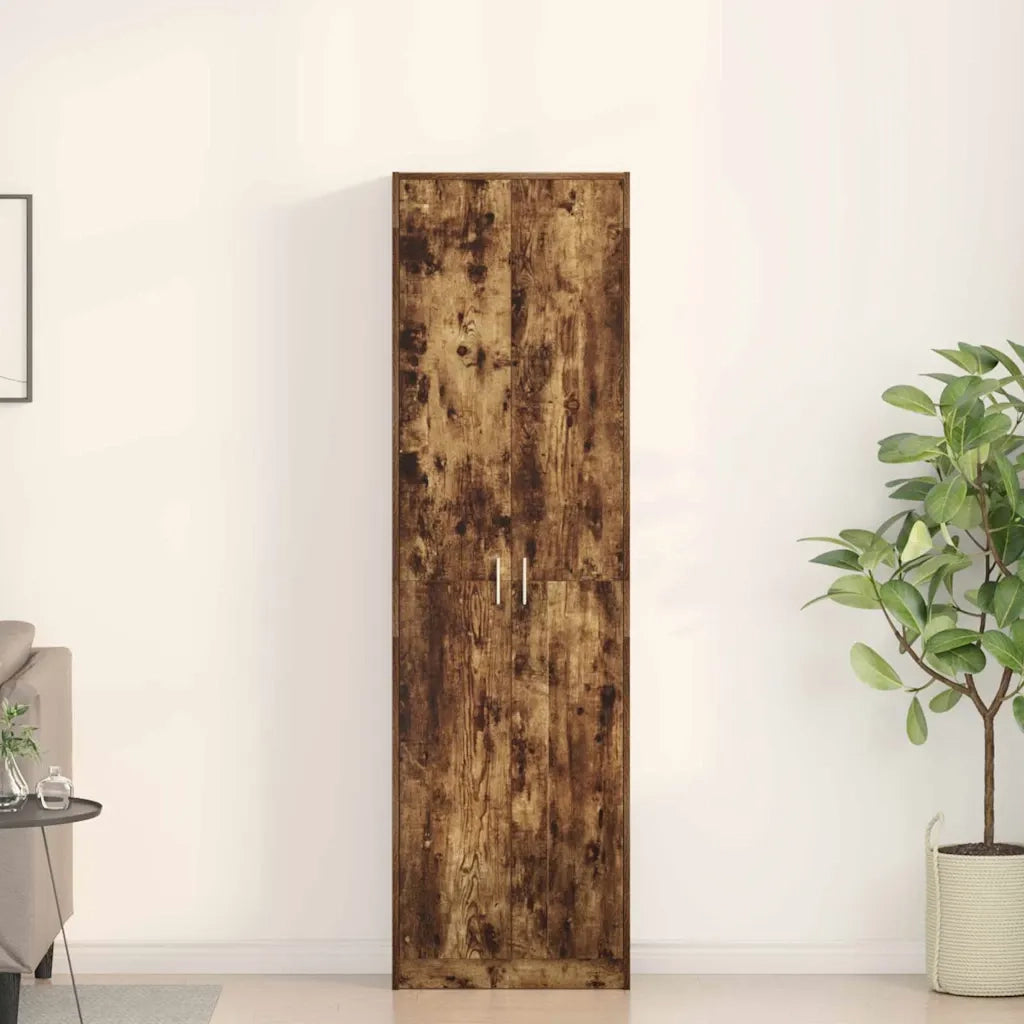 Guardaroba Rovere fum¨¦ 55 x 25 x 189 cm Legno multistrato CFW8395988