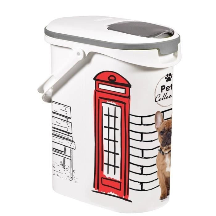 Contenitore per crocchette CURVER - 10L/4 kg - PETS COLLECTION - Per cani