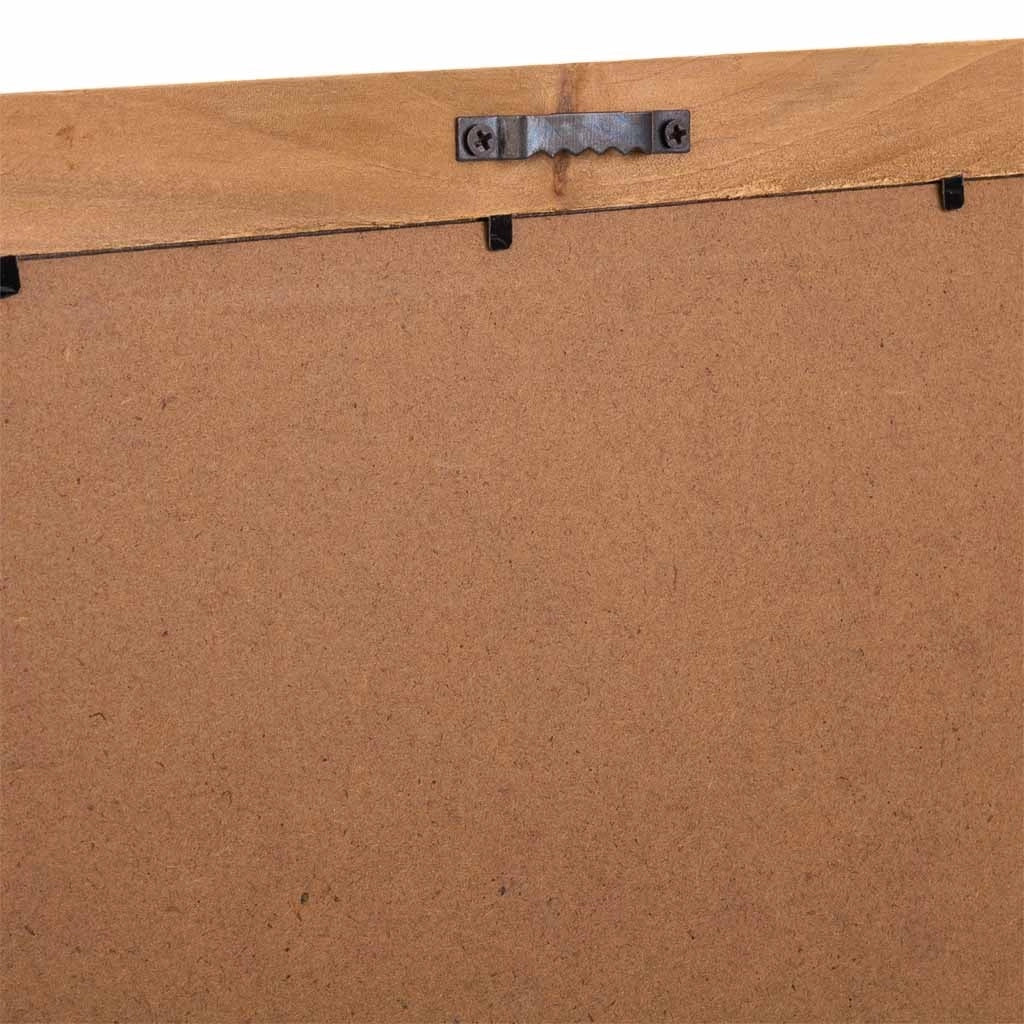 Cornice in legno e tessuto stampato