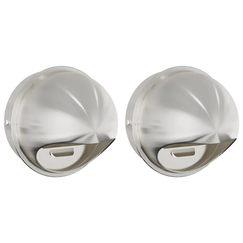 Coperture per ventilazione d'aria 2 pcs Argento 200 mm 42019382