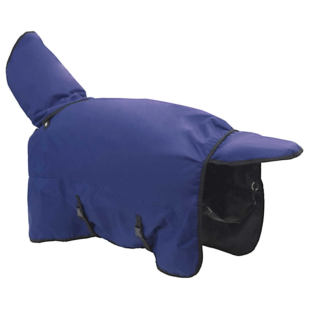 Coperta per Cavalli Verde Scuro e Nero 95 cm Poliestere 42013119