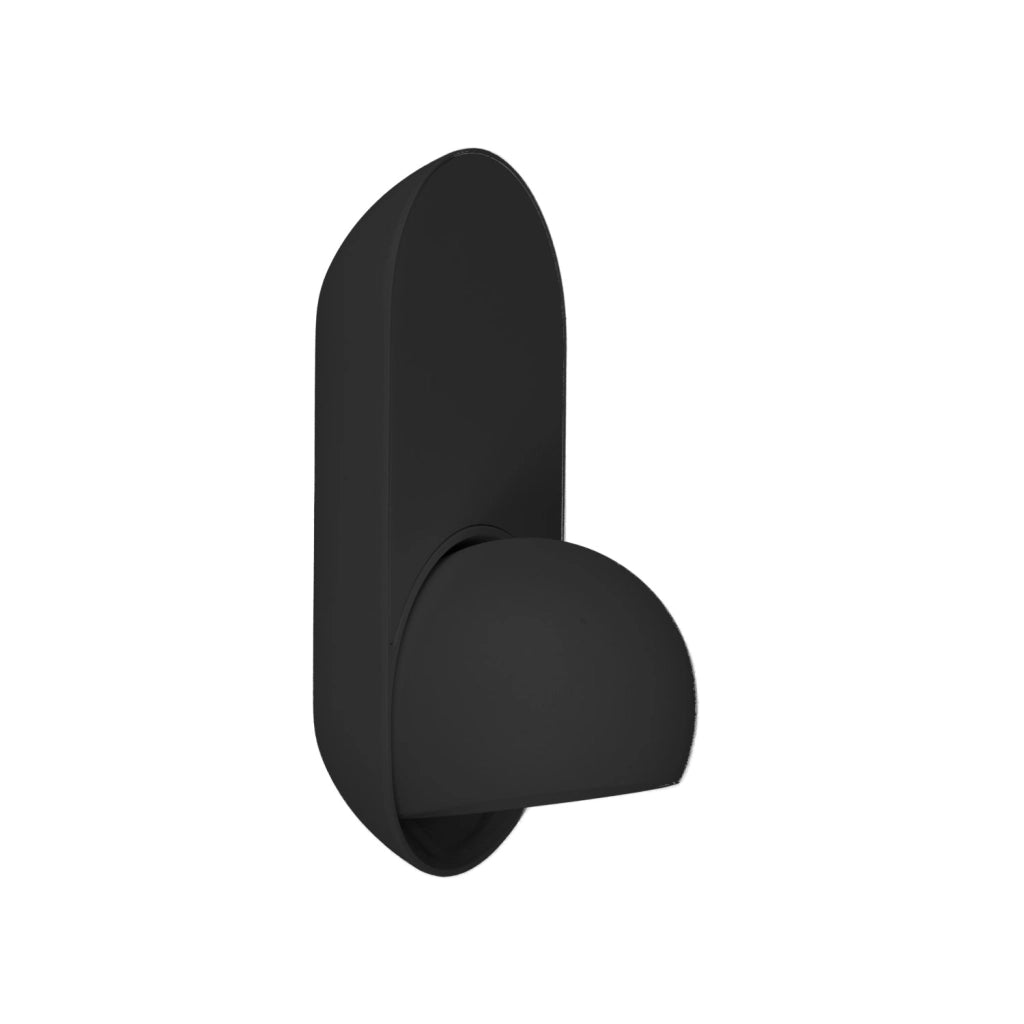 Faretto plafoniera ovale orientabile nero LED 10W Zeus Maxlight