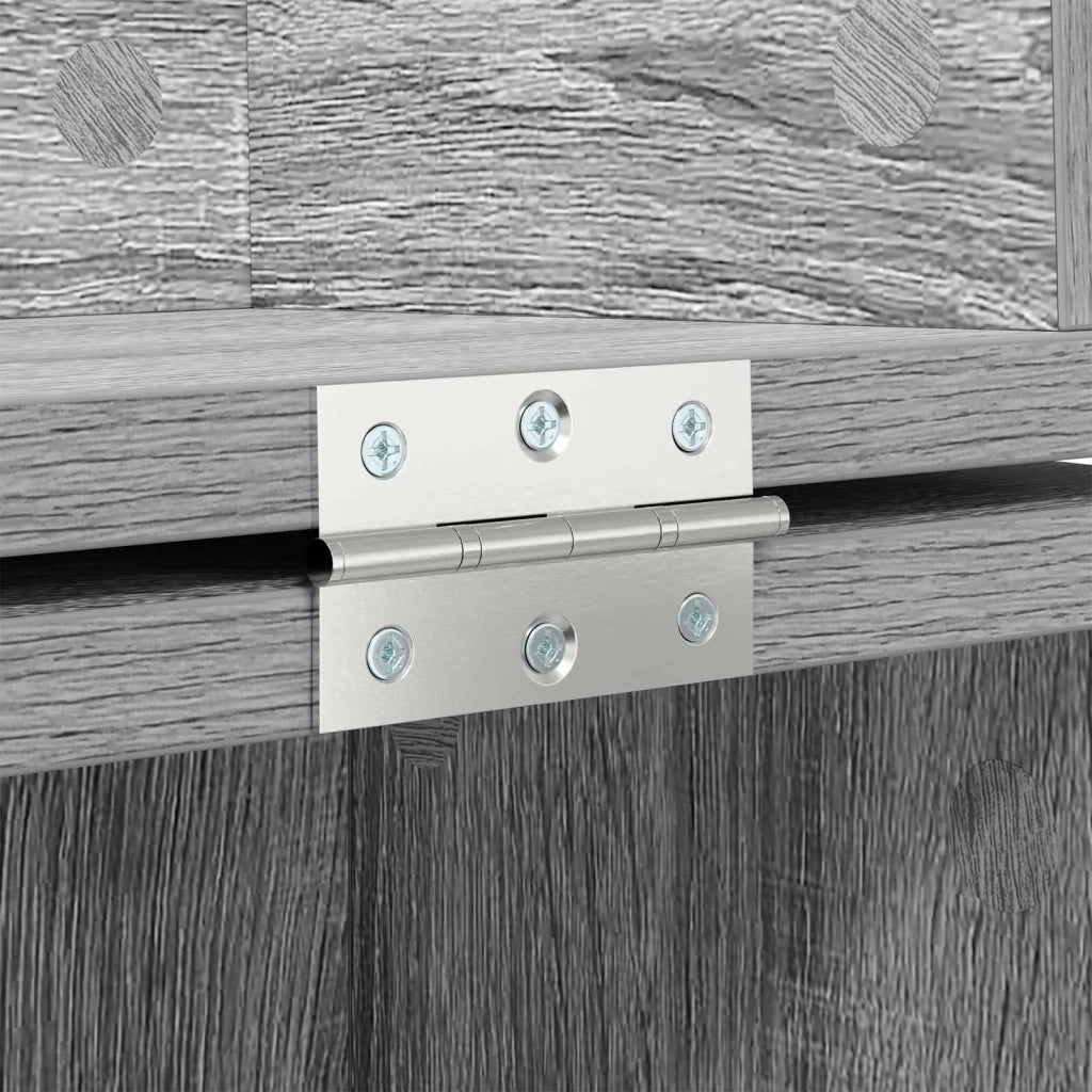 Scrivania studio Sonoma grigio 152 x 40 x 19,5 cm 8006673