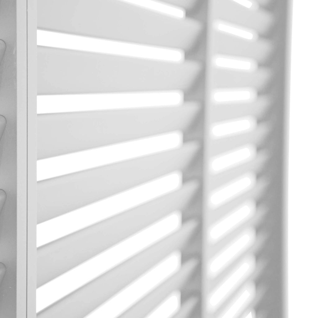 Persiana in alluminio da 1.3m per pergola a lamelle triomphe, bianco
