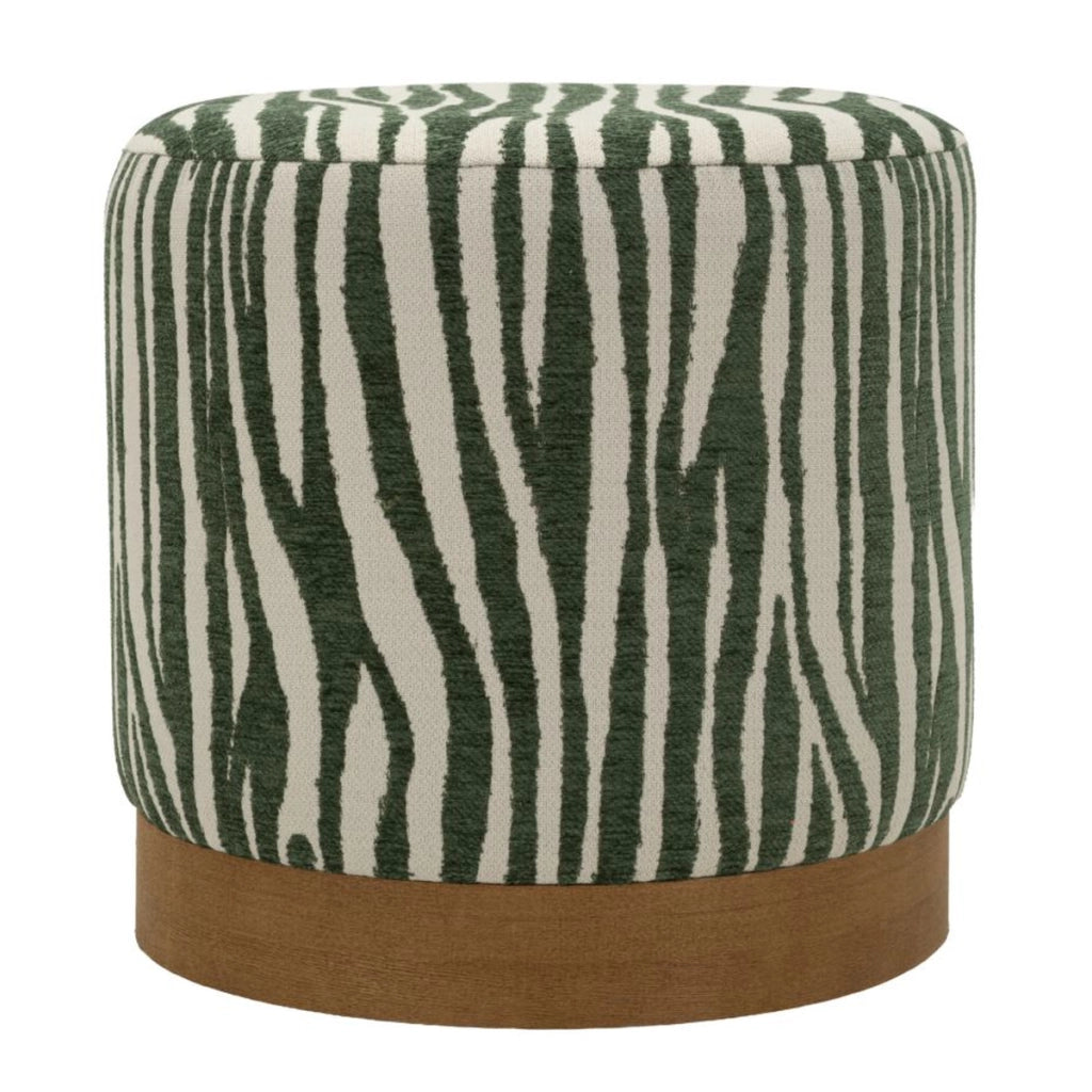 Pouf VKH1067, Verde, Spugna, 40x40x40 cm