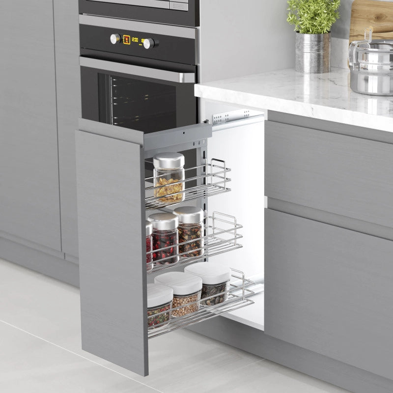 Appendiabiti per cucina Titane, lunghezza 1,1 m, Alluminio e Zama, Grigio antracite