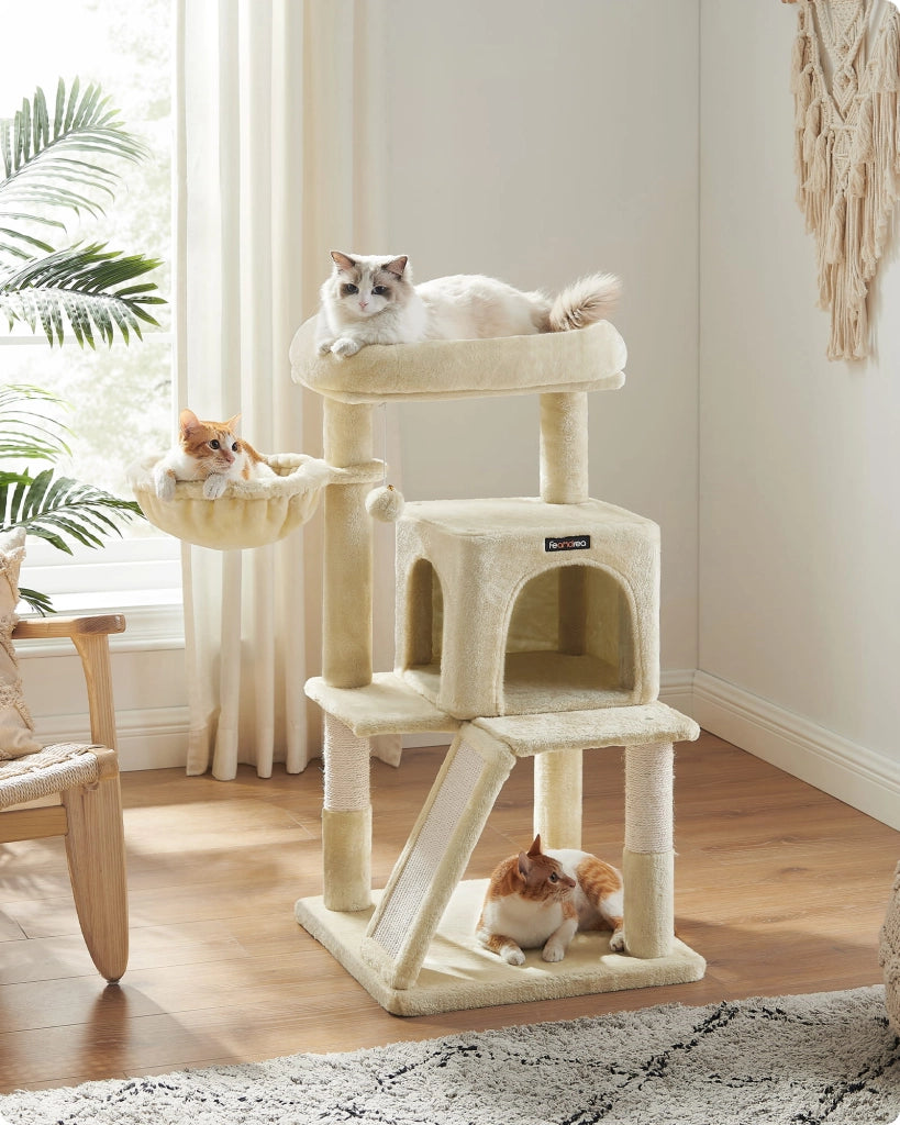 Tiragraffi per gatti VALORA - Design stabile per due gatti PCT51MV1