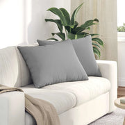 Cuscini da Divano 2 pcs Grigio Nuvola 70 x 50 cm Tessuto 42013752