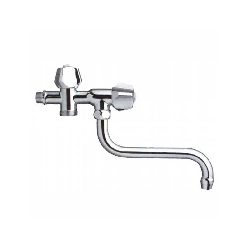 Rubinetto Lavatrice Snodato 1/2"