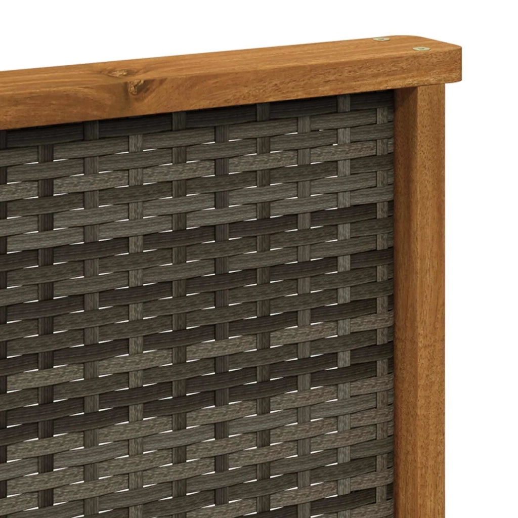 Set di divani da esterno Naturale 249,5 x 162,5 x 73 cm 3383197
