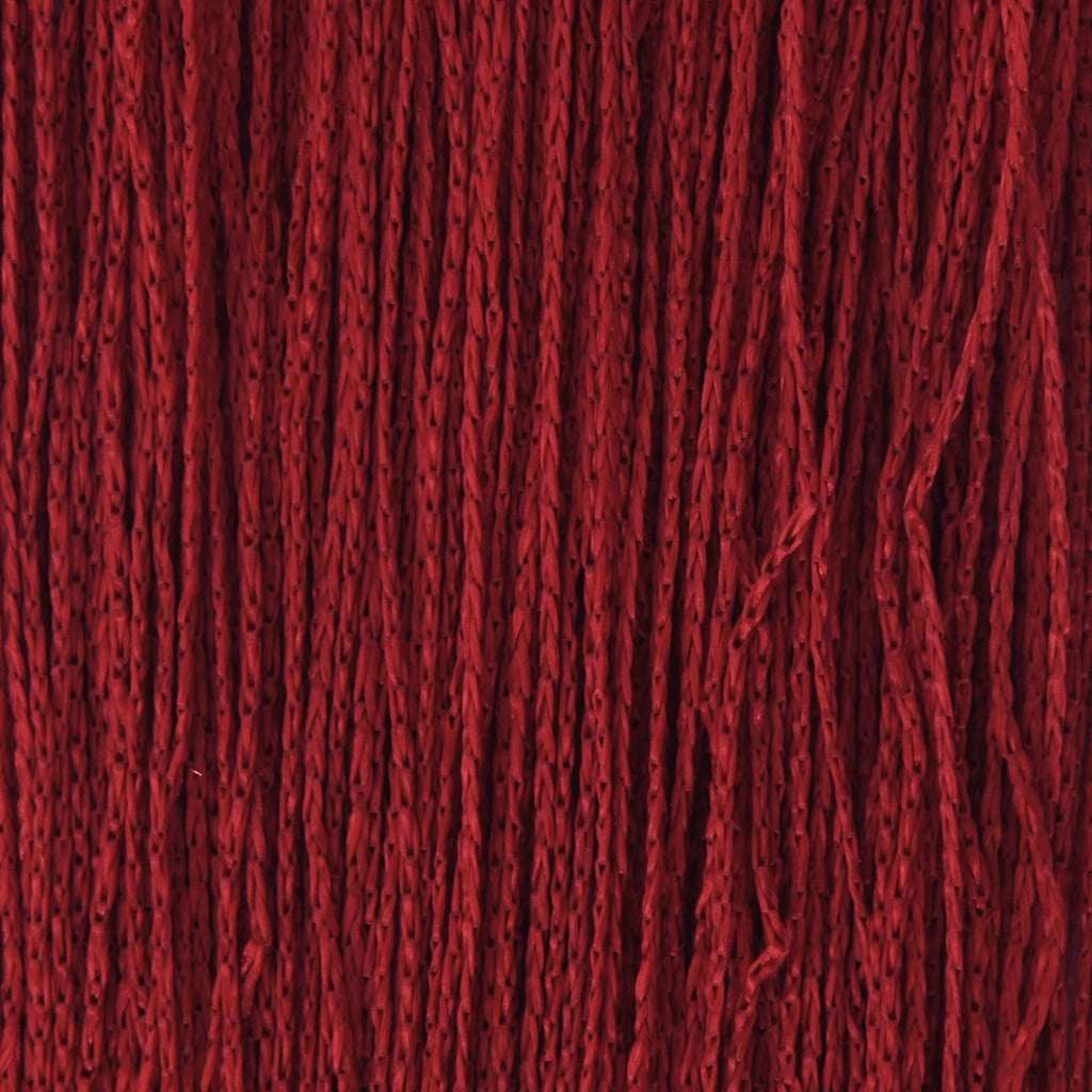 2 pz Tende a Fili 100x250 cm Rosso Borgogna