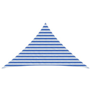 Telo Ombra Blu e Bianco 2,5 x 2,5 x 3,5 m HDPE 42032903