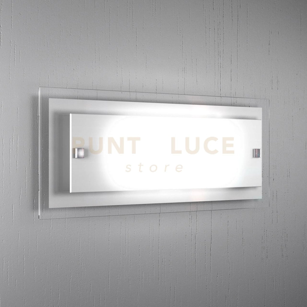 TRAY APPLIQUE GRANDE 2 LUCI BIANCA 1087-AG-BI