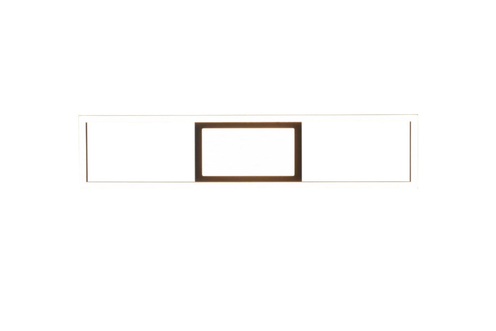 Plafoniera RL Rigido nera LED integrato 60cm 22W CCT