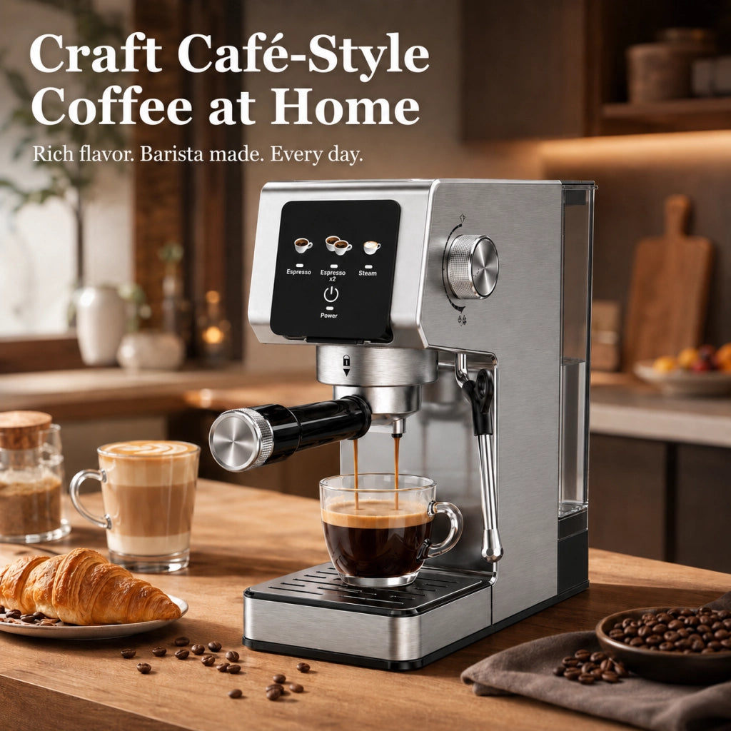 Macchina da Caff¨¨ Espresso Professionale 1350W ¨C Xylo ¨C 1.2L Touch Screen