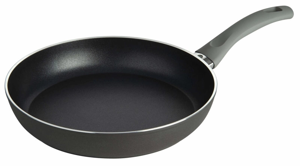 Ballarini 75003-049-0 Lazise Padella Antiaderente 4 Strati con Particelle di Diamante Diametro 24 cm Adatta a Tutte le Fonti di Calore Inclusa Induzione Manico Ergonomico con Foro per Appendere colore Nero