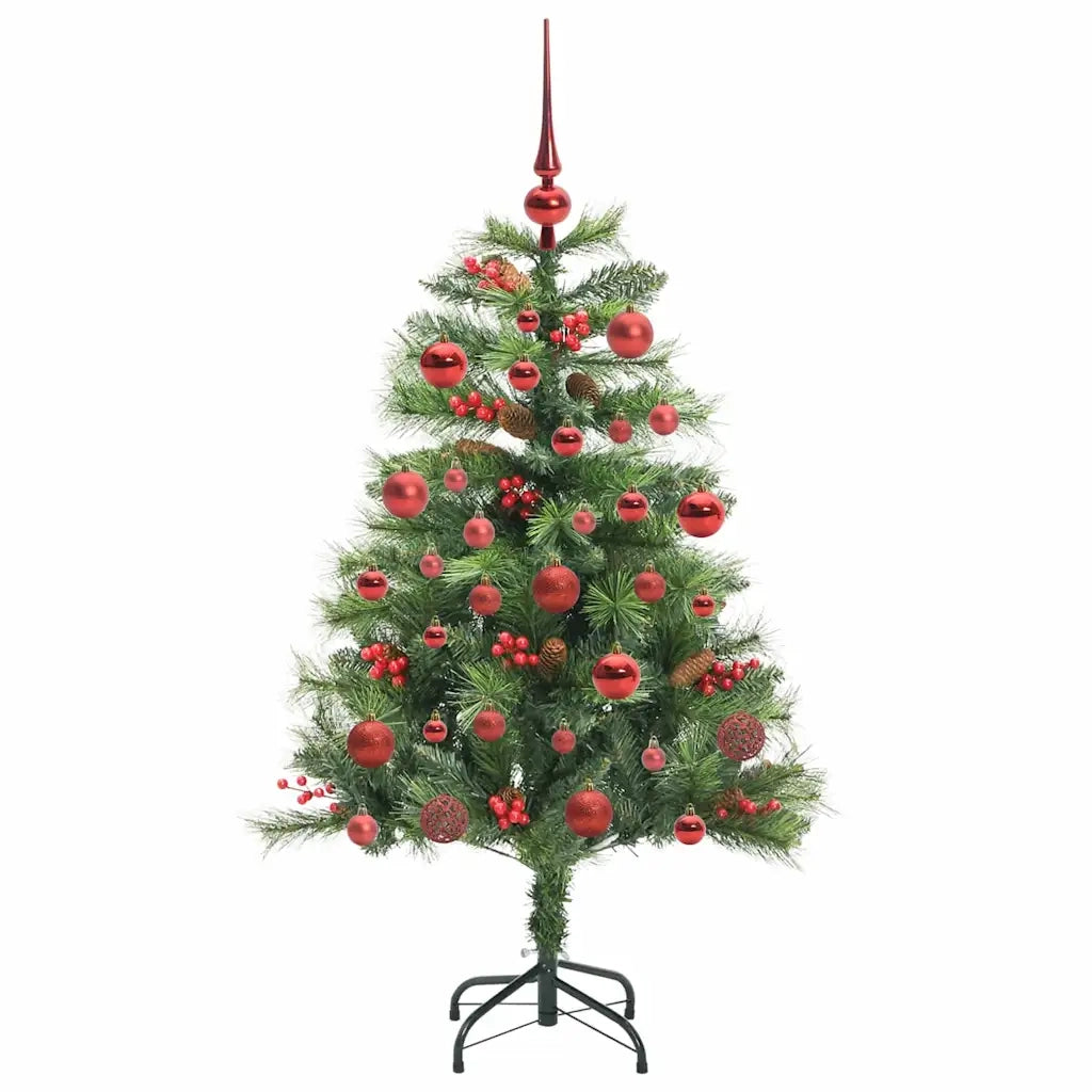 Albero di Natale artificiale Verde 150 cm PVC e Metallo 3395125