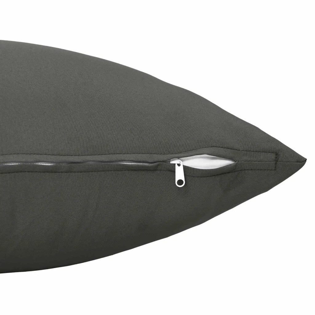 Federa 2 pcs HEERLEN Antracite 60 x 60 cm Poliestere 912679