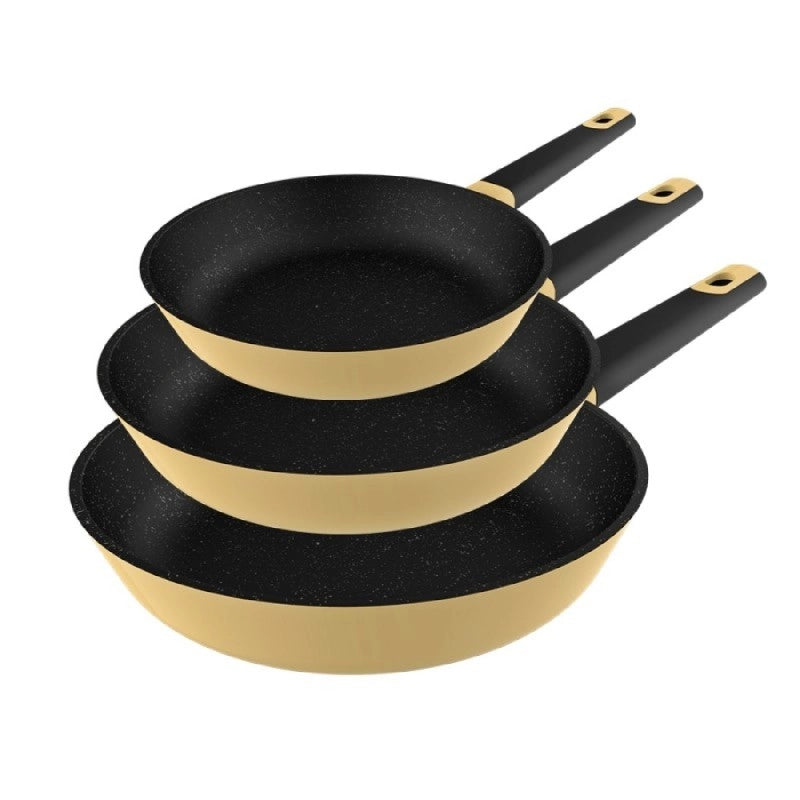 CECOTEC 03133 - Set di Padelle Polka Experience 20-24-28 Bucket Set Vulcano