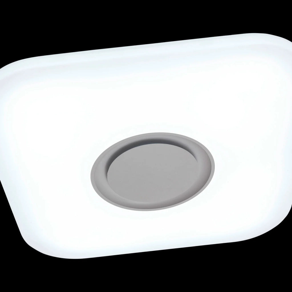 LÚZETE - LAMPADA DA SOFFITTO A LED MUSICALE QUADRATA DA 48W