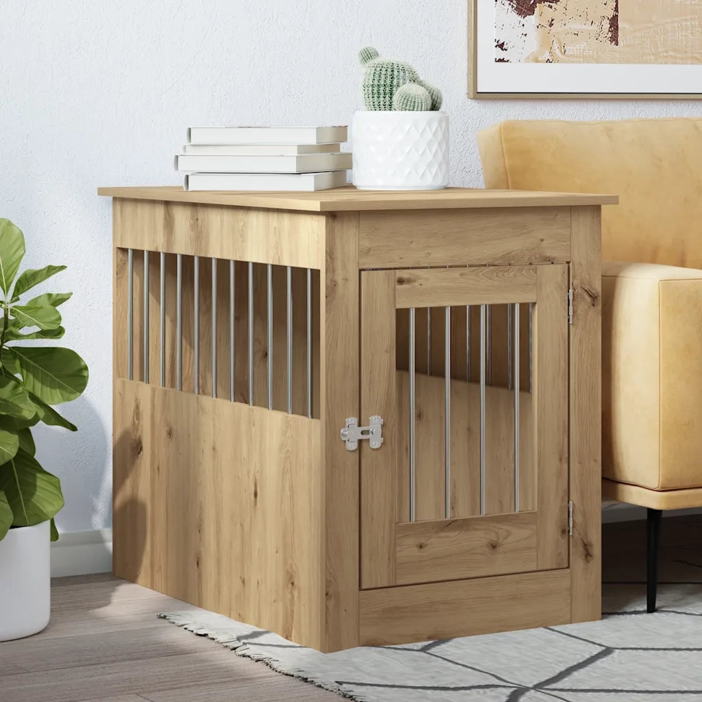 Gabbia Cani Arredamento Rovere Artigianale Legno Multistrato CFW8307344