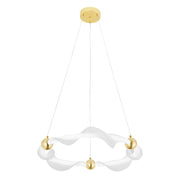 Lampada G010-cp White/gold