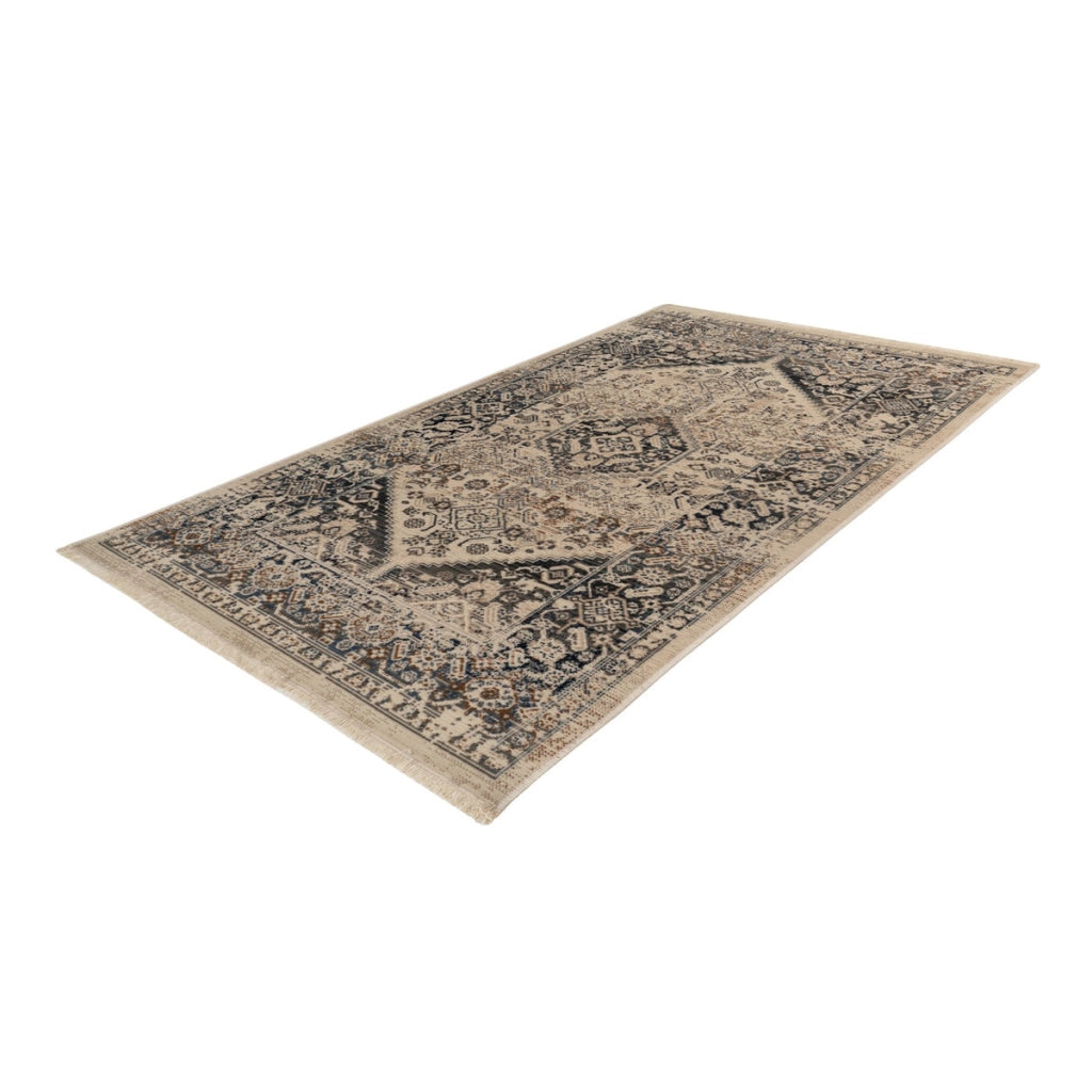 Tappeto orientale Charu 400 Blu in polipropilene
