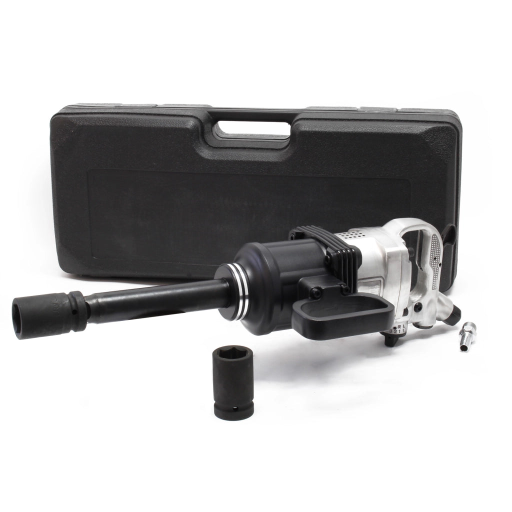 Avvitatore a impulsi pneumatico con albero lungo e accessori 2380 Nm, 1"