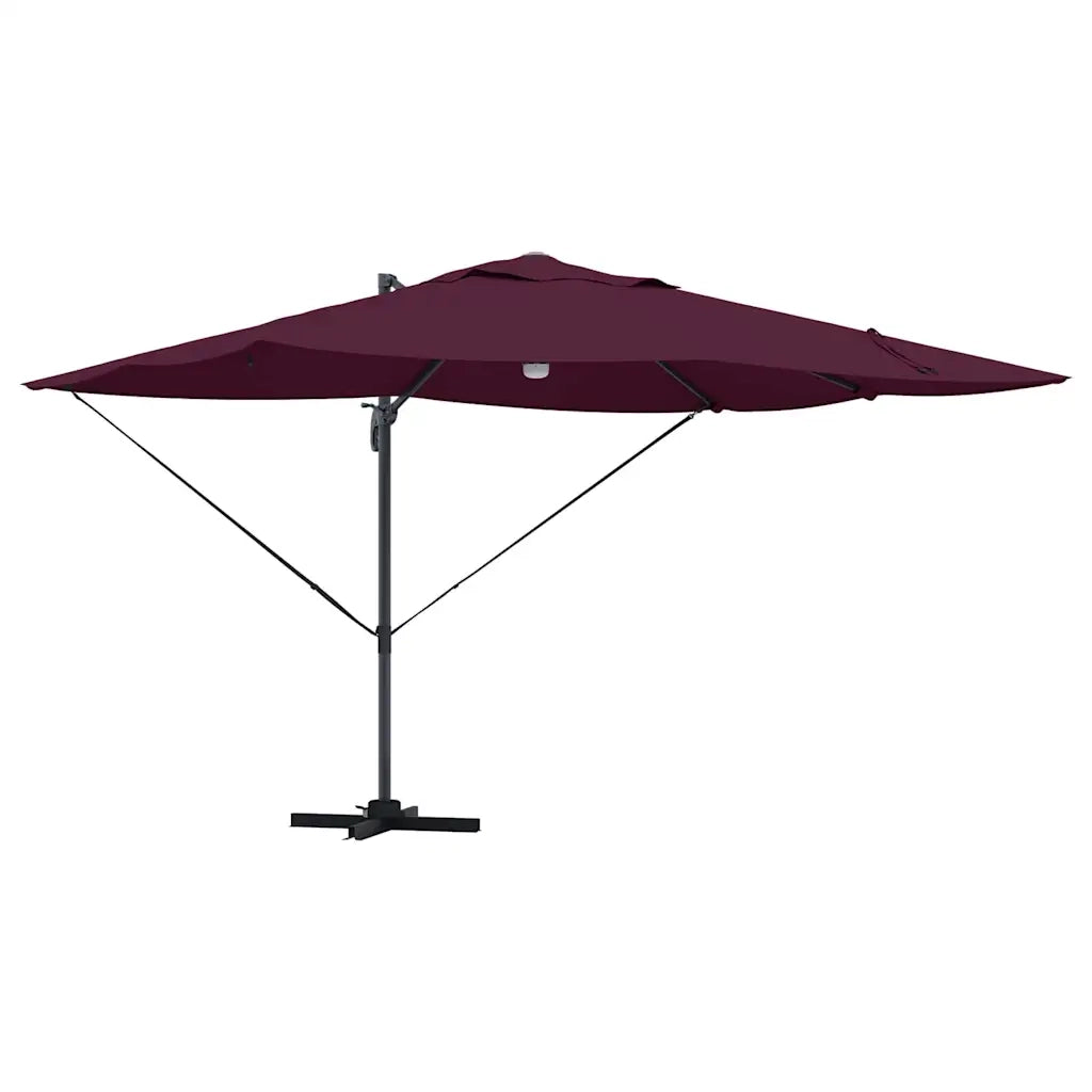 Ombrello | Parasolne Rosso Bordeaux 351 x 250 x 253 cm