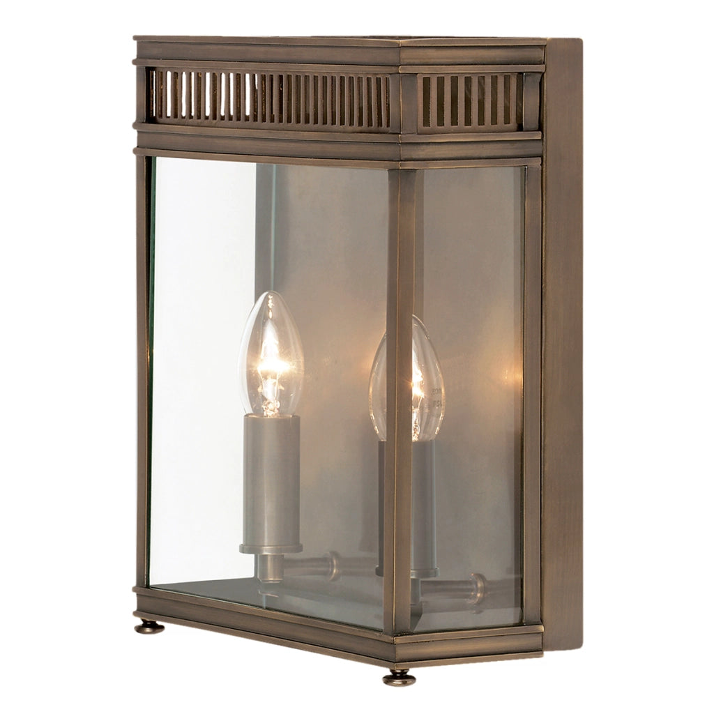 Applique esterna Holborn Elstead bronzo scuro 2xE14 40W