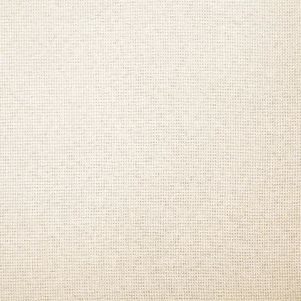 Panca-Sgabello 139,5 cm Crema in Poliestere