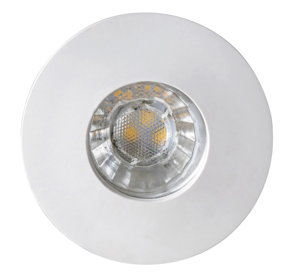 Set 3 faretti LED Randy Rabalux bianchi tondi IP44