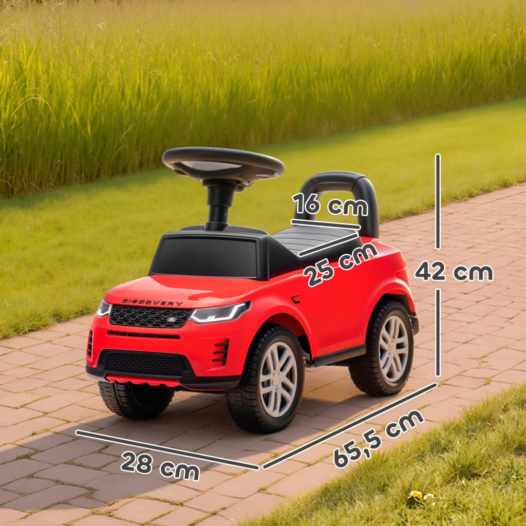Giocattolo Coche Correpasillos ¨C Minimal ¨C Rosso con Almacenaje e Sonori