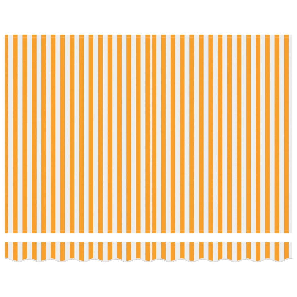 Cornice per Tenda Manuale con LED Giallo e Bianco 2,5 x 2 m 3420498