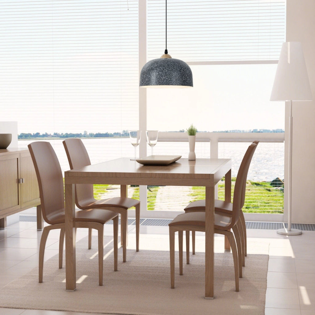 Lampada a soffitto appesa con cavo regolabile, Lampadario a sospensione moderno per sala da pranzo e camera da letto-Lampade
