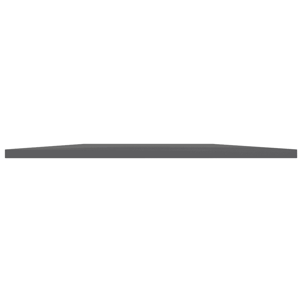 Ripiani per Libreria 4pz Grigio Lucido 80x50x1,5cm Multistrato 805360